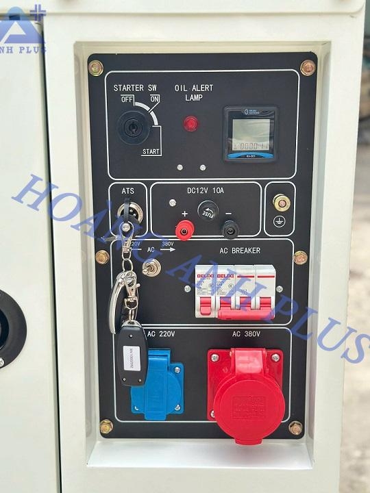 Máy Phát Điện Chạy Dầu Vinafarm 7KW VN-MPD-24000SS