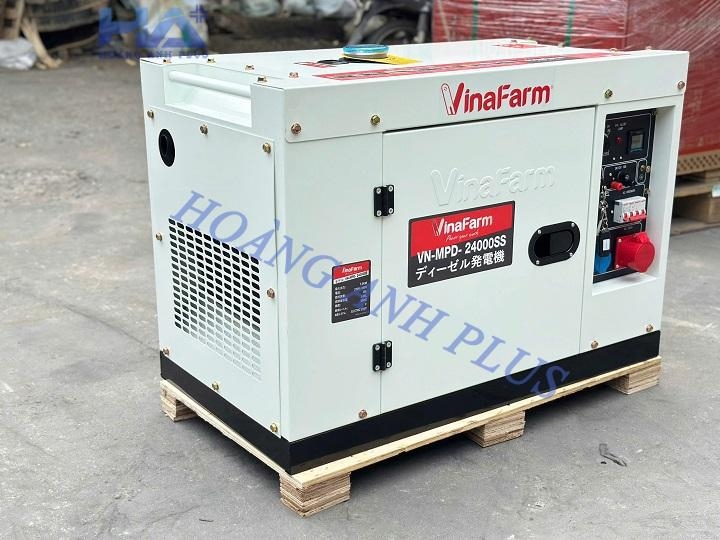 Máy Phát Điện Chạy Dầu Vinafarm 7KW VN-MPD-24000SS