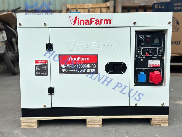 Máy Phát Điện Chạy Dầu Vinafarm 5.5KW VN-MPD-11500S3D-RC