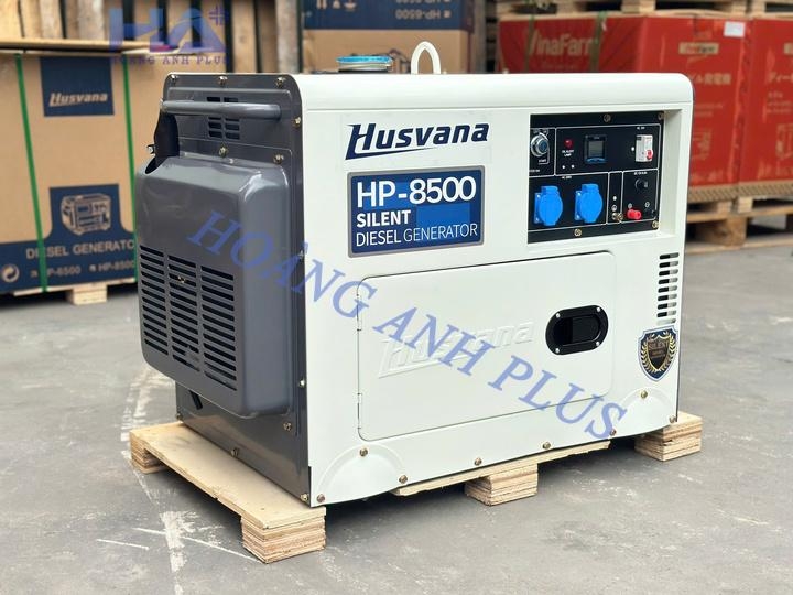 Máy Phát Điện Chạy Dầu Husvana 7KW HP-8500