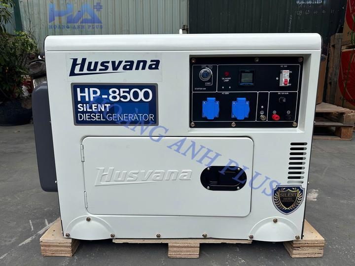 Máy Phát Điện Chạy Dầu Husvana 7KW HP-8500