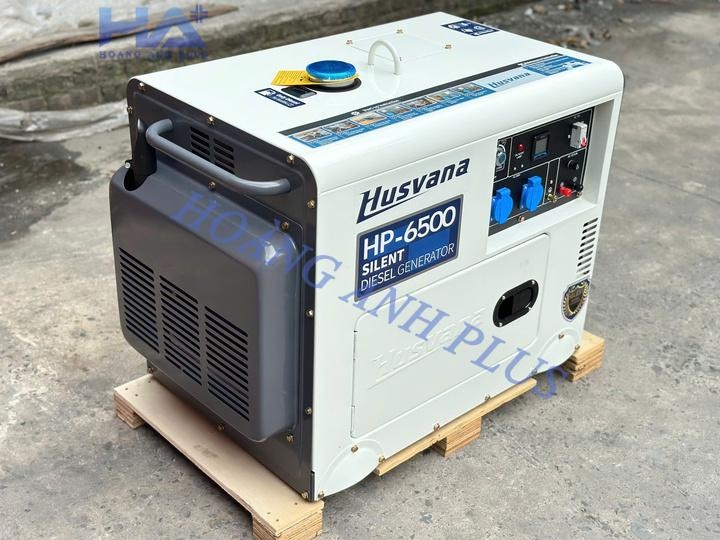 Máy Phát Điện Chạy Dầu Husvana 5KW HP-6500