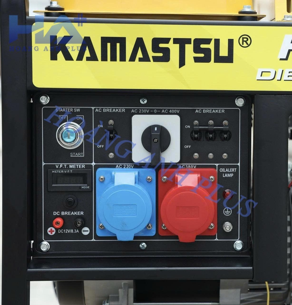Máy Phát Điện Chạy Dầu Kamastsu 8KW KD9500S 380V
