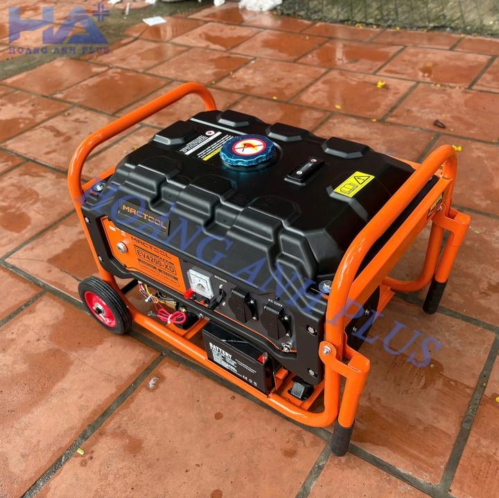 Máy Phát Điện Chạy Xăng Mactool 4KVA EV4200D Đề