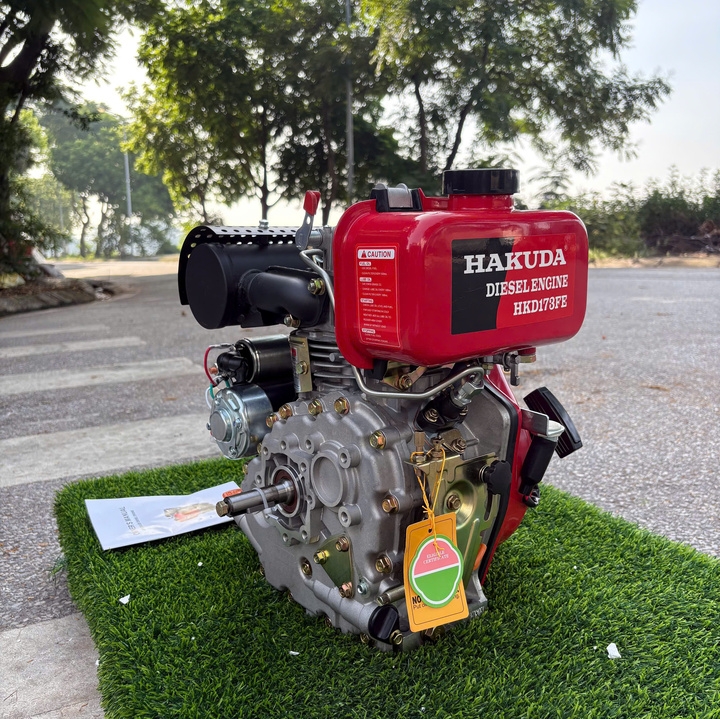 Động Cơ Dầu Hakuda HKD173FE 4.8HP Có Đề