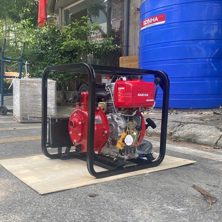 Máy Bơm Nước 4KW Hakuda Áp Lực Cao HKD40DNE