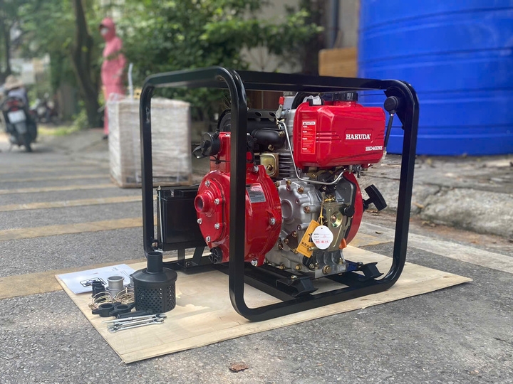 Máy Bơm Nước 4KW Hakuda Áp Lực Cao HKD40DNE