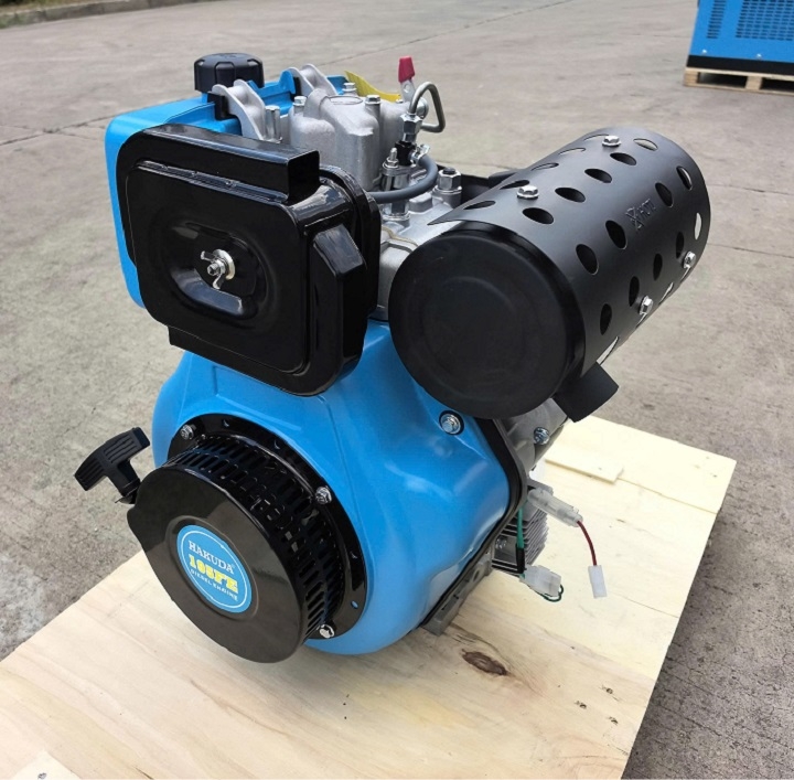 Động Cơ Dầu Hakuda 15HP HKD195FE Có Đề