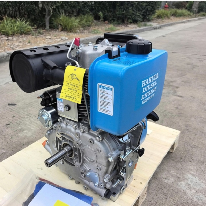 Động Cơ Dầu Hakuda 15HP HKD195FE Có Đề
