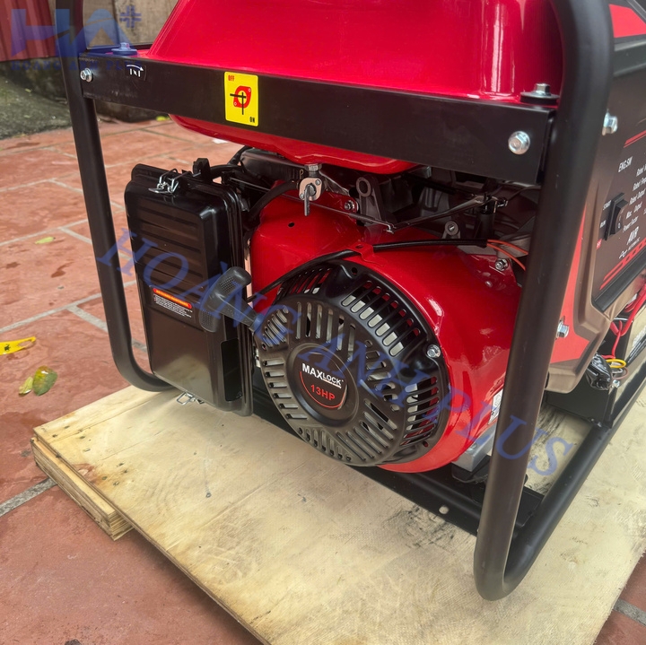 Máy Phát Điện Gia Đình Xăng 5KW Maxlock MS6500E Có Đề