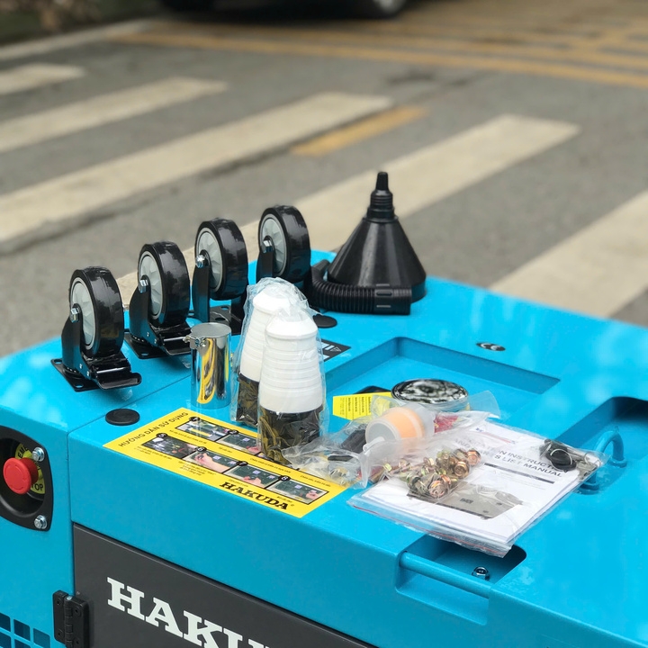 Máy Phát Điện 10Kw Chạy Dầu Hakuda HKD10000P1PRO Siêu Cách Âm