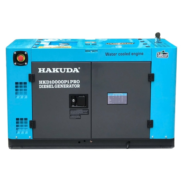 Máy Phát Điện 10Kw Chạy Dầu Hakuda HKD10000P1PRO Siêu Cách Âm