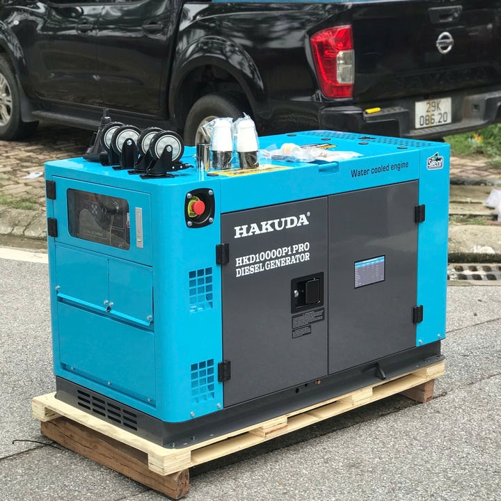 Máy Phát Điện 10Kw Chạy Dầu Hakuda HKD10000P1PRO Siêu Cách Âm
