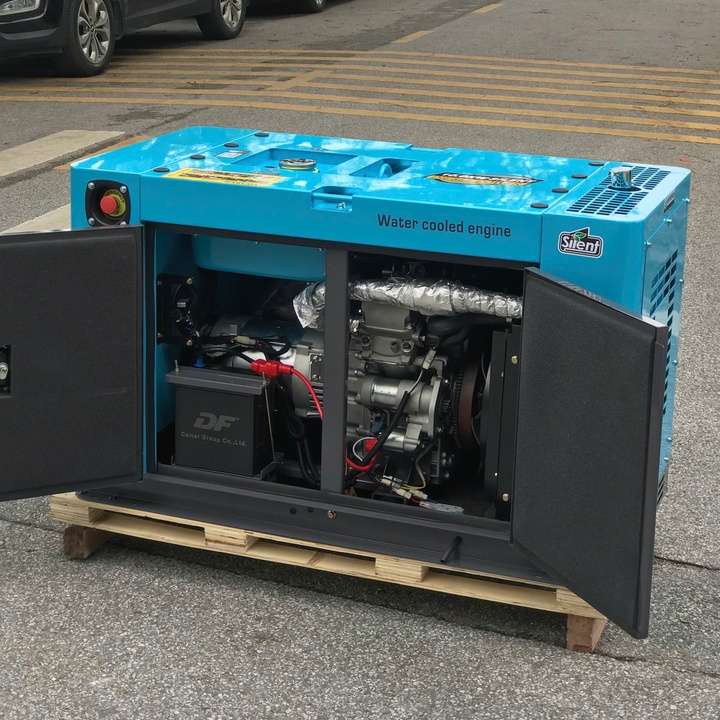 Máy Phát Điện 10Kw Chạy Dầu Hakuda HKD10000P1PRO Siêu Cách Âm