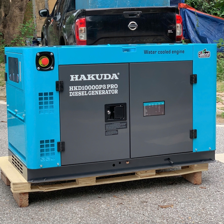 Máy Phát Điện Siêu Êm 10Kw Dầu Hakuda HKD10000P3 PRO 3 Pha