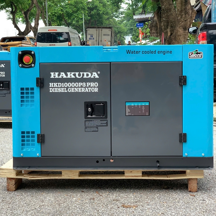 Máy Phát Điện Siêu Êm 10Kw Dầu Hakuda HKD10000P3 PRO 3 Pha