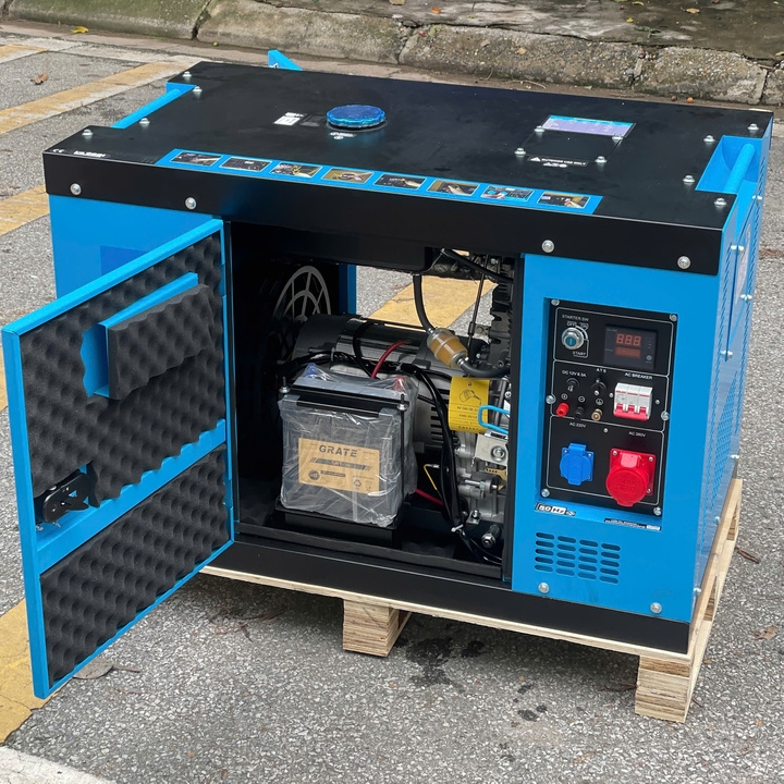 Máy Phát Điện Hakuda Dầu 8KW 3 Pha HKD8000P3