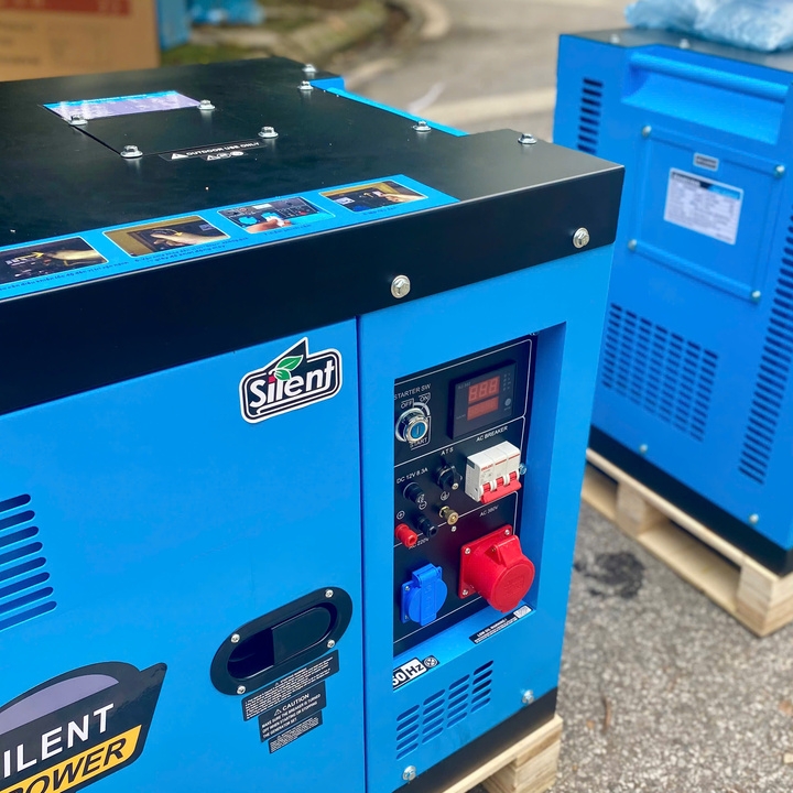 Máy Phát Điện Hakuda Dầu 8KW 3 Pha HKD8000P3