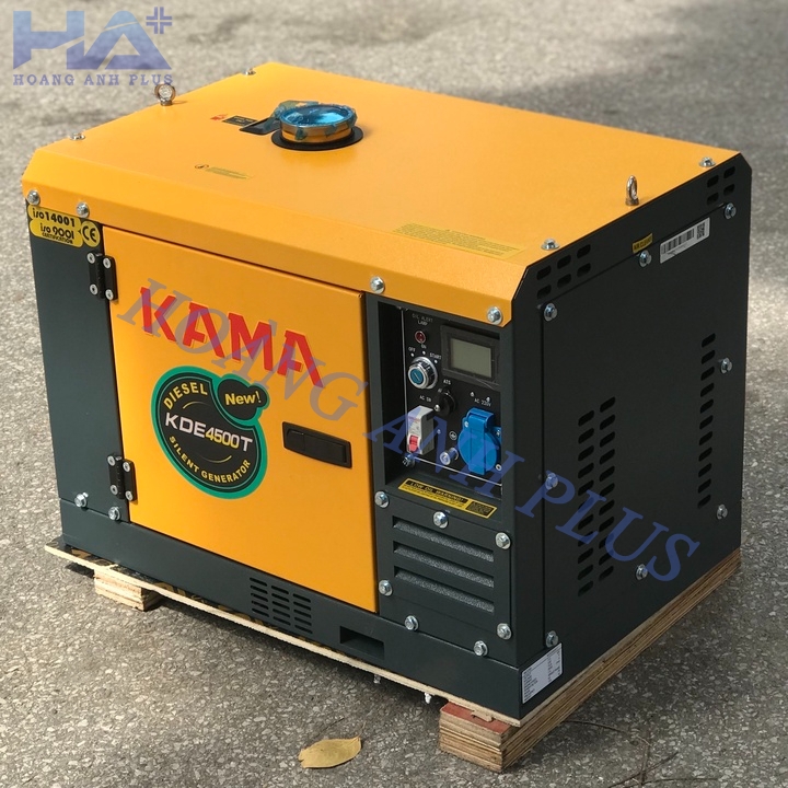 Máy Phát Điện Chạy Dầu Kama 3.5Kw KDE4500T