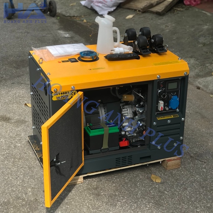 Máy Phát Điện Chạy Dầu Kama 3.5Kw KDE4500T