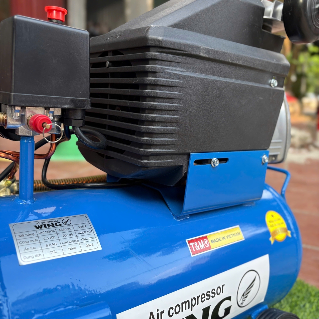 Máy Nén Khí Có Dầu TM-0.12/8-30L WING 2.5HP