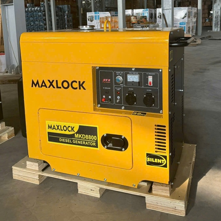 Máy Phát Điện 7.5KW Maxlock MKD9800 Chạy Dầu