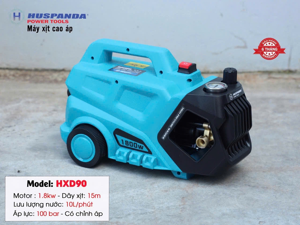 Máy Rửa Xe Huspanda 1800W HXD90