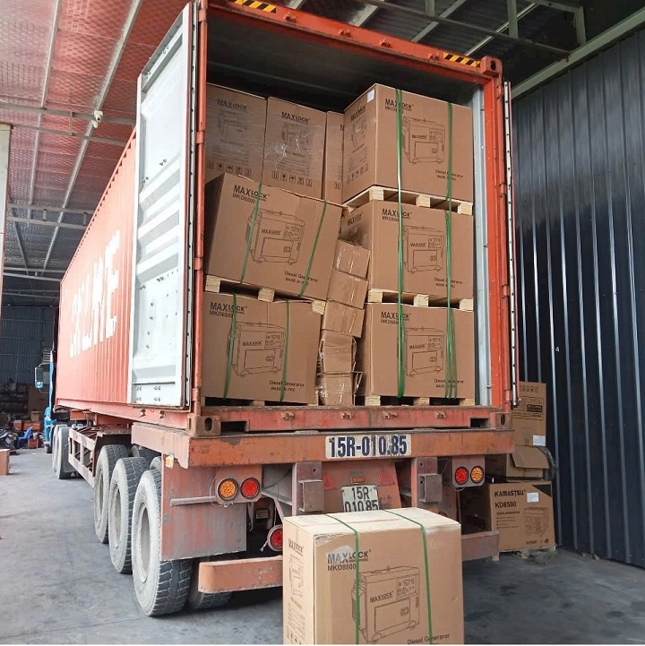 Máy Phát Điện 7.5KW Maxlock MKD9800 Chạy Dầu