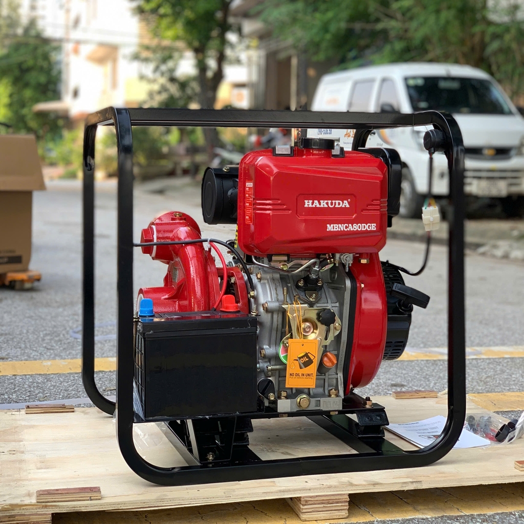 Máy Bơm Nước Cao Áp 6.6KW Hakuda MBNCA80DGE