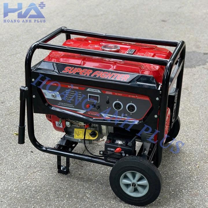 Máy Phát Điện Chạy Xăng 9kw Super Fighter SF10000E Đề