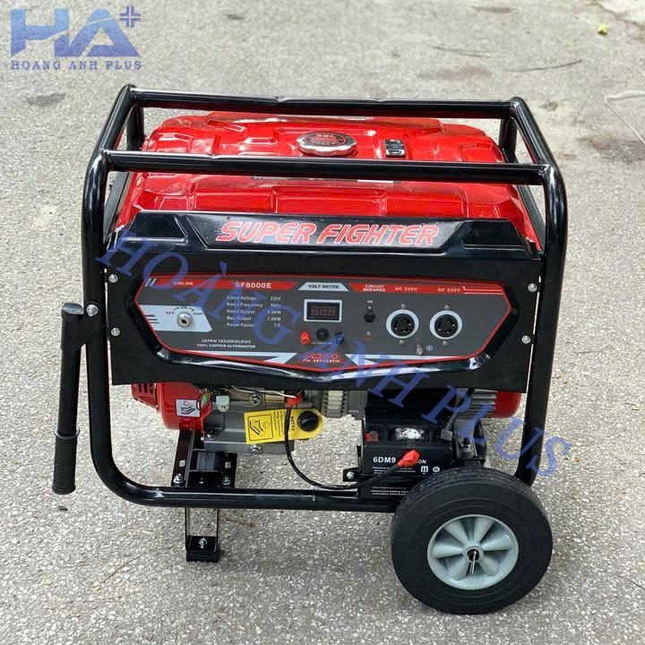 Máy Phát Điện Chạy Xăng 9kw Super Fighter SF10000E Đề