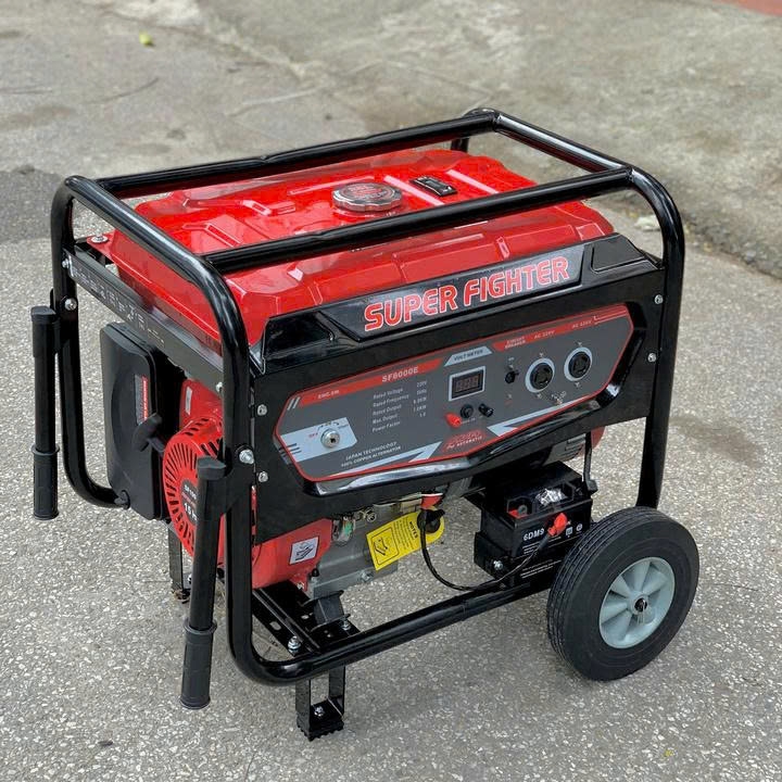 Máy Phát Điện Chạy Xăng 6.5Kw Super Fighter SF8000E Đề