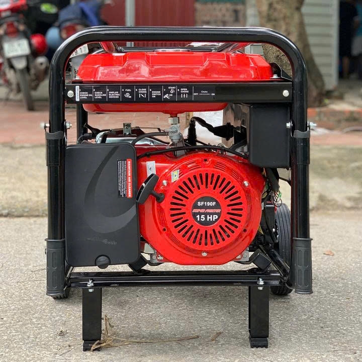 Máy Phát Điện Chạy Xăng 6.5Kw Super Fighter SF8000E Đề