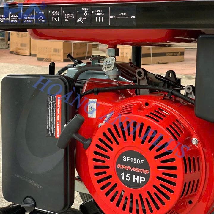 Máy Phát Điện Chạy Xăng 9kw Super Fighter SF10000E Đề
