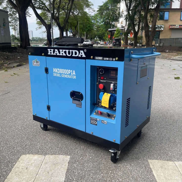 Máy Phát Điện Hakuda Chạy Dầu 8KW HKD8000P1A
