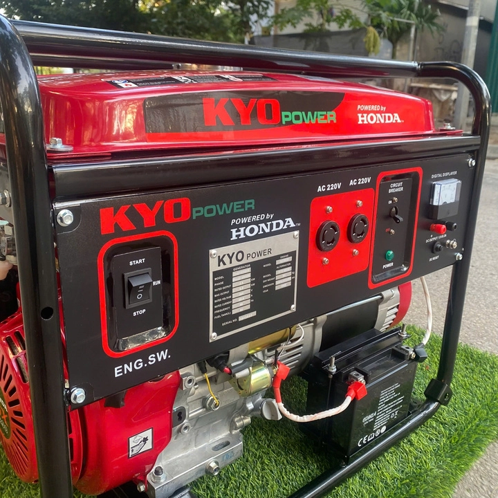 Máy Phát Điện Chạy Xăng Honda Kyo Power 6KVA THG7600EX