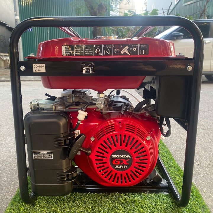 Máy Phát Điện Chạy Xăng Honda Kyo Power 6KVA THG7600EXS Đề