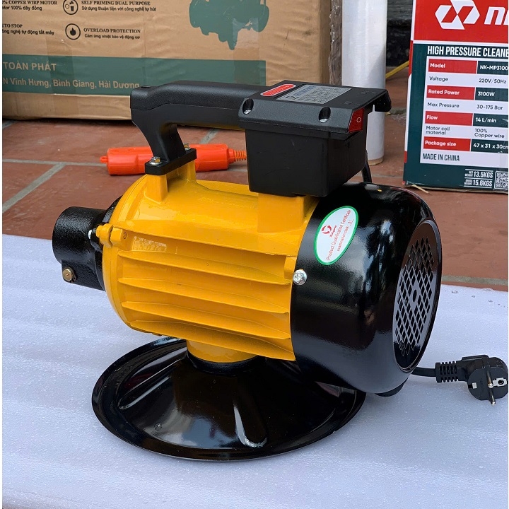 Máy Đầm Dùi Điện Niki 1.5Kw/220V Dây Đồng