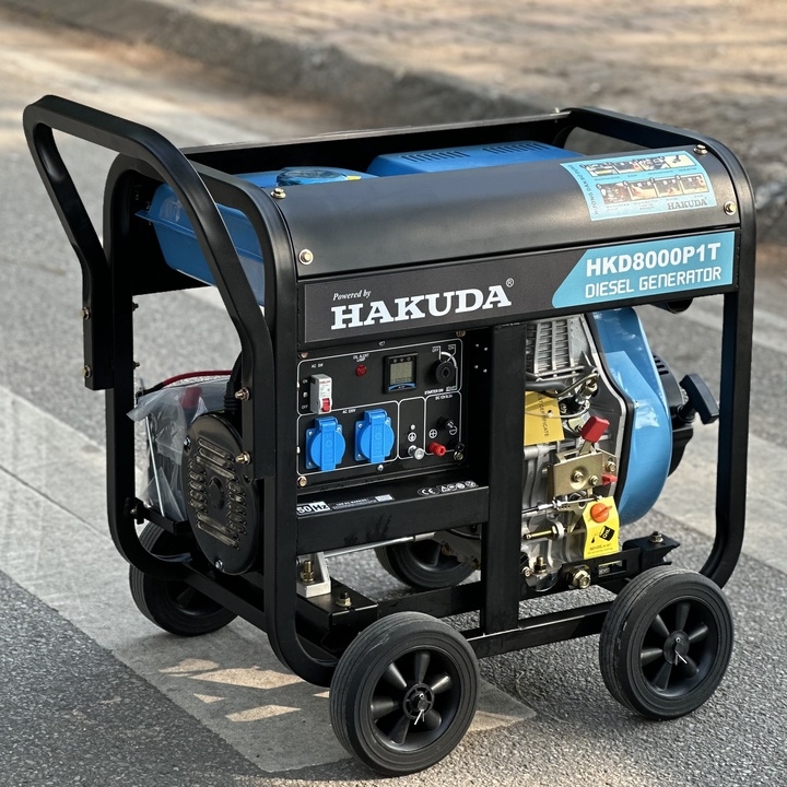 Máy Phát Điện 8KW Chạy Dầu Hakuda HKD8000P1T