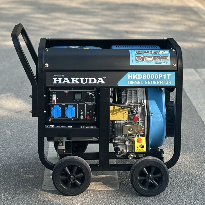 Máy Phát Điện 8KW Chạy Dầu Hakuda HKD8000P1T