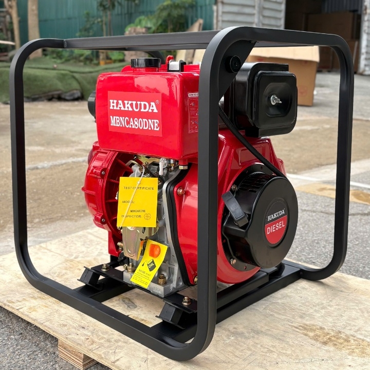 Máy Bơm Nước Cao Áp 6.6KW Hakuda MBNCA80DNE