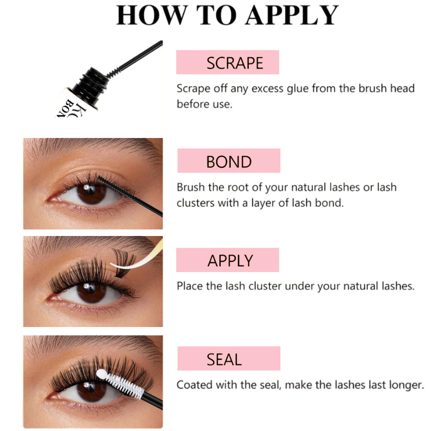 Keo cọ hai đầu , keo mi giả, keo mi tự ghép, keo khô nhanh lâu trôi, hai trong một