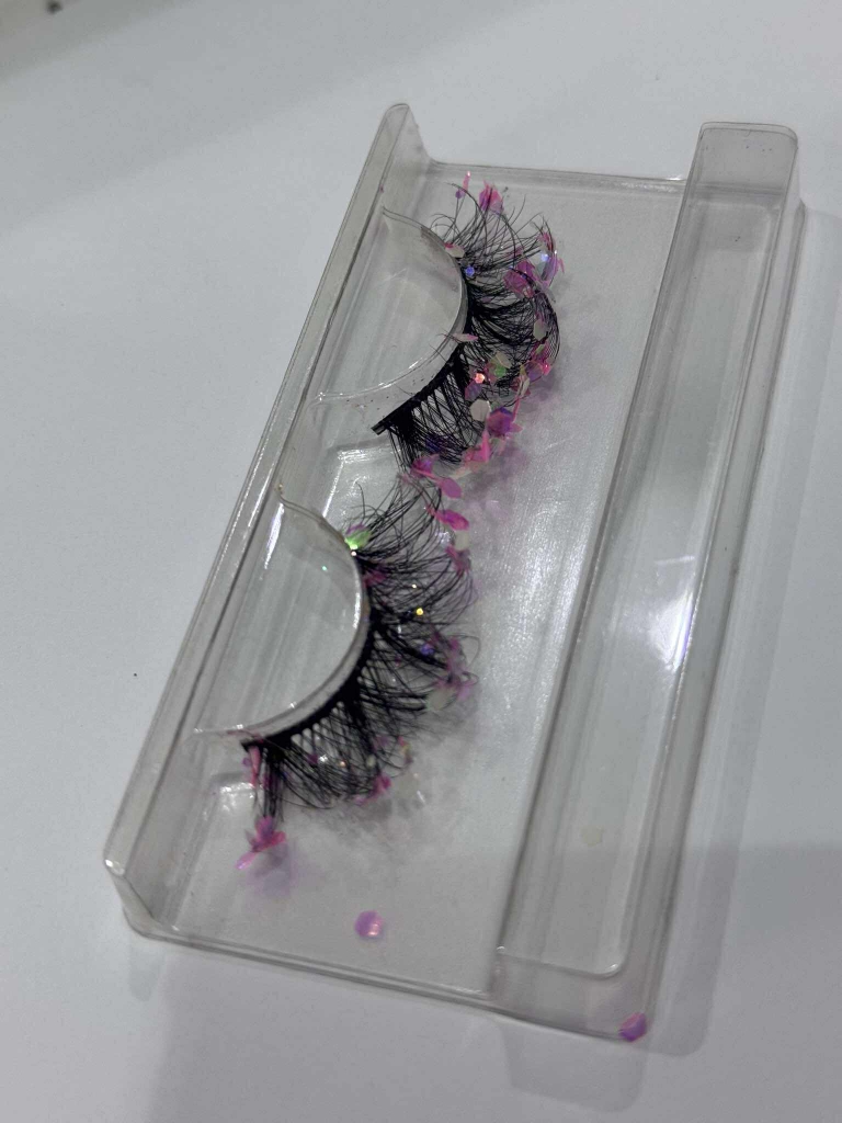 Lông Mi hoá trang, makeup, fantasy, lông vũ cho Tiệc Nô-en, Chrismas, Halloween, Party