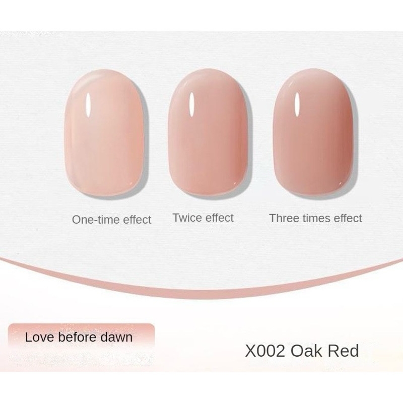 Sơn gel Xeijayi chính hãng màu nude, trong suốt, màu đỏ 15ml