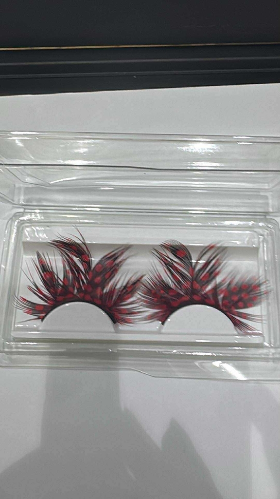 Lông Mi hoá trang, makeup, fantasy, lông vũ cho Tiệc Nô-en, Chrismas, Halloween, Party