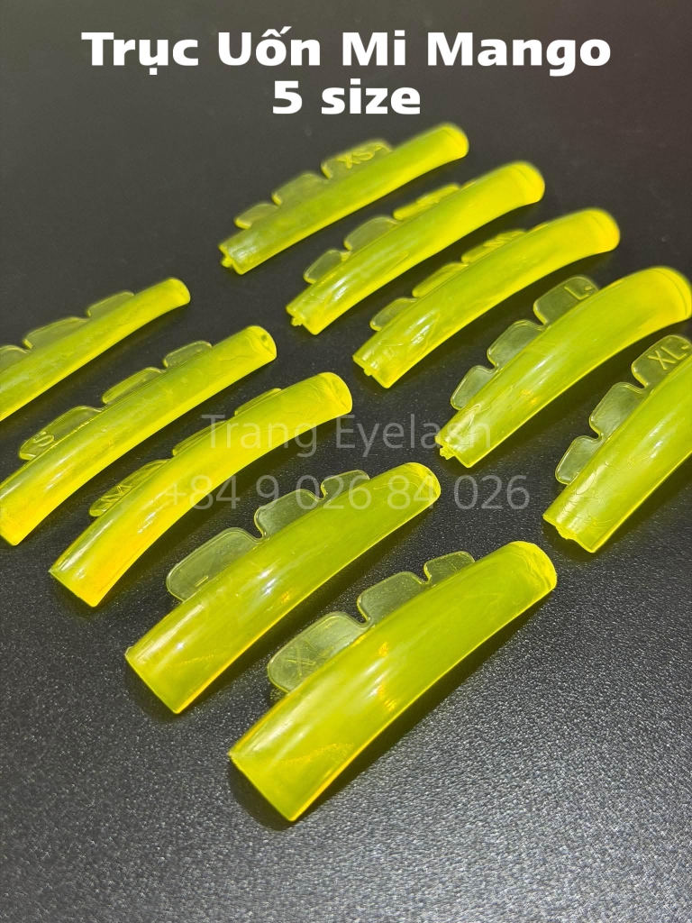 Trục Uốn Mi Mango 5 Size – Trục C uốn Cat Eyes