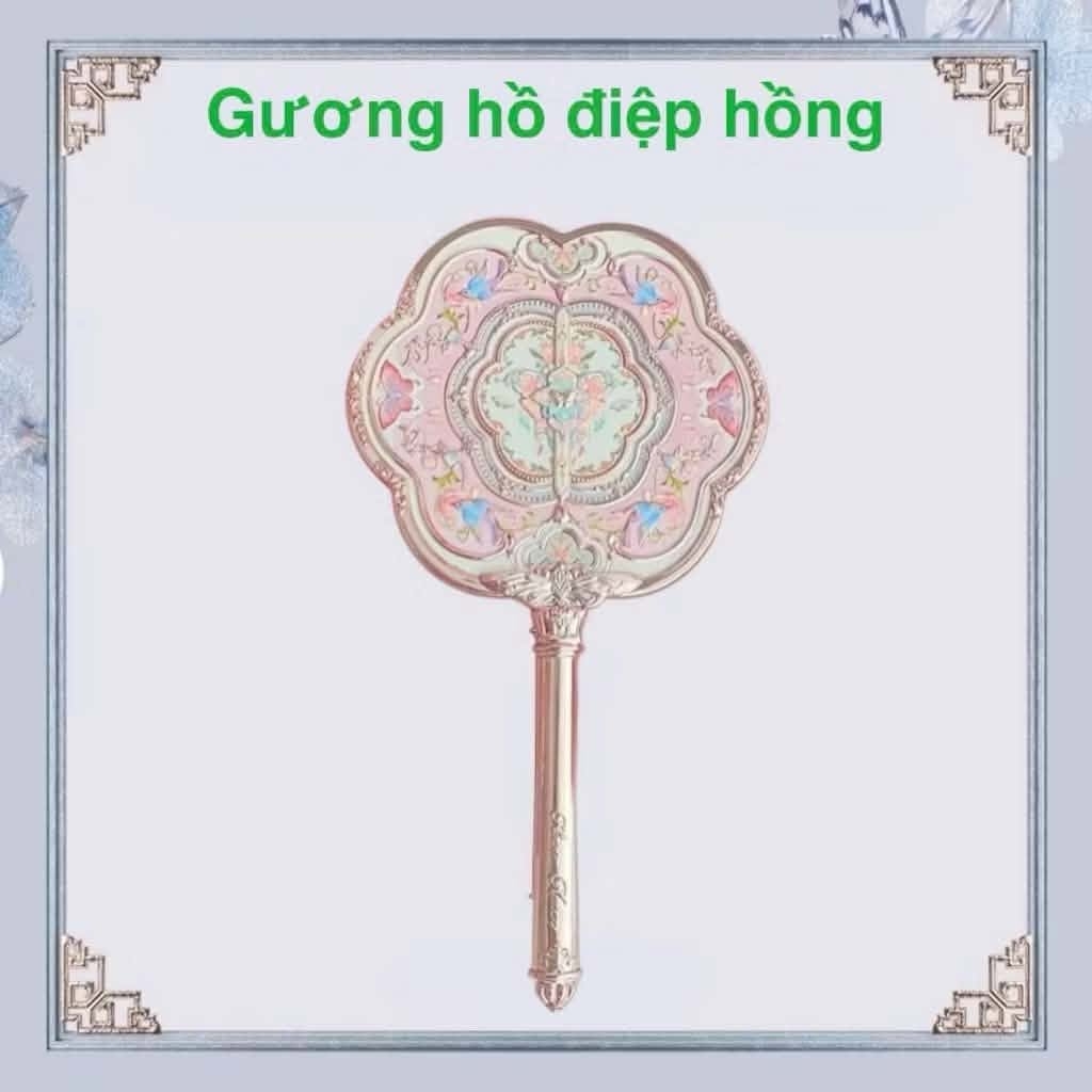 Gương đẹp nhiều kiểu dáng, phong cách bánh bèo, tiểu thư