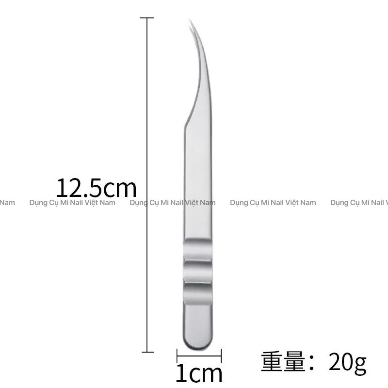 Nhíp nối mi Manhua Douyin chuẩn, phù hợp kỹ thuật Classic, Volume, Nhíp nối mi chuyên nghiệp bằng thép không gỉ, đầu cong chuẩn xác, gắp fan dễ – tách mi chuẩn,