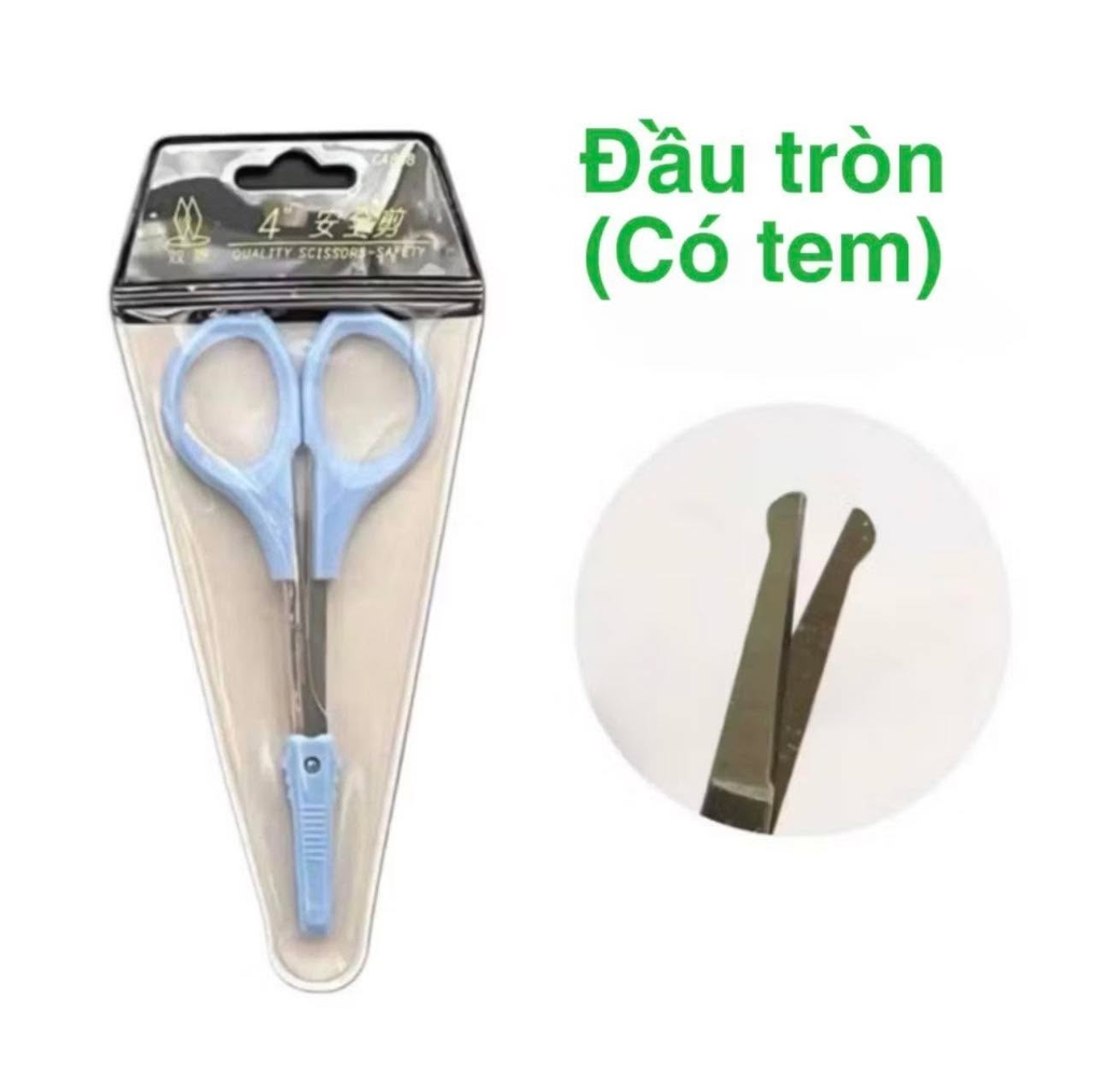 Kéo cắt chuyên dụng các loại bằng thép không gỉ với thiết kế cong, tròn. hình chim hạc, tỉa chân mày, nail, mi