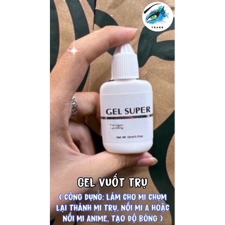 Gel vuốt trụ định hình các loại nối mi- trụ katun - Wetlashes, mi thiết kế, mi Anime, tạo độ bóng